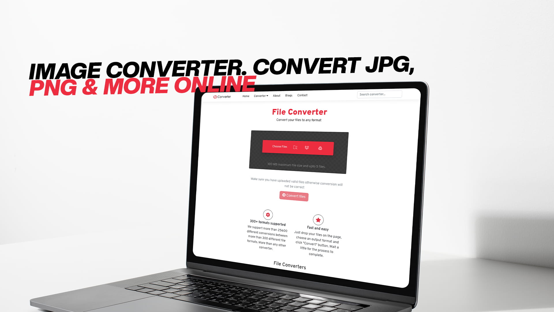 Image Converter. Convert JPG, PNG & more online