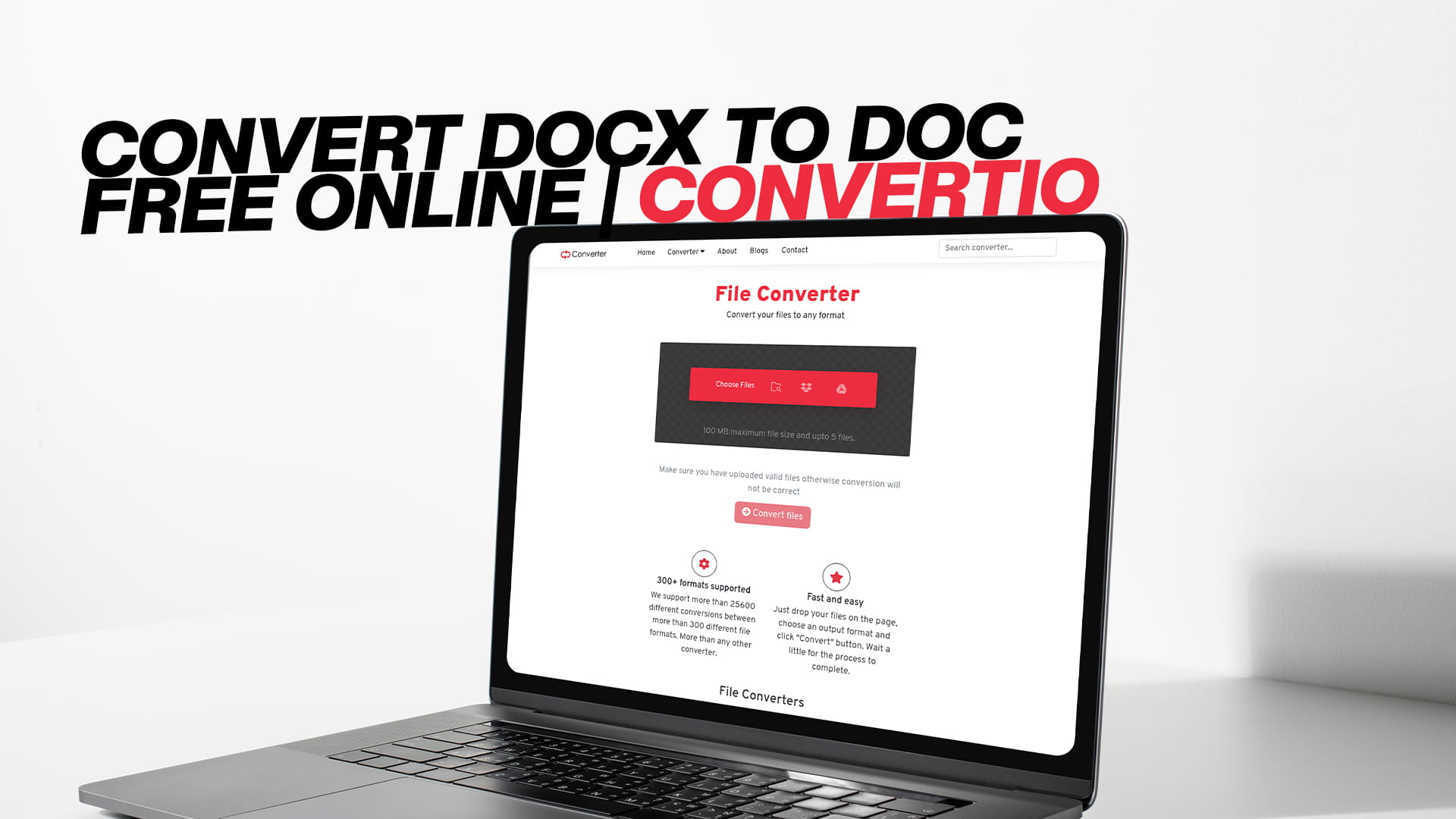 Convert DOCX to DOC Free Online | Convertio