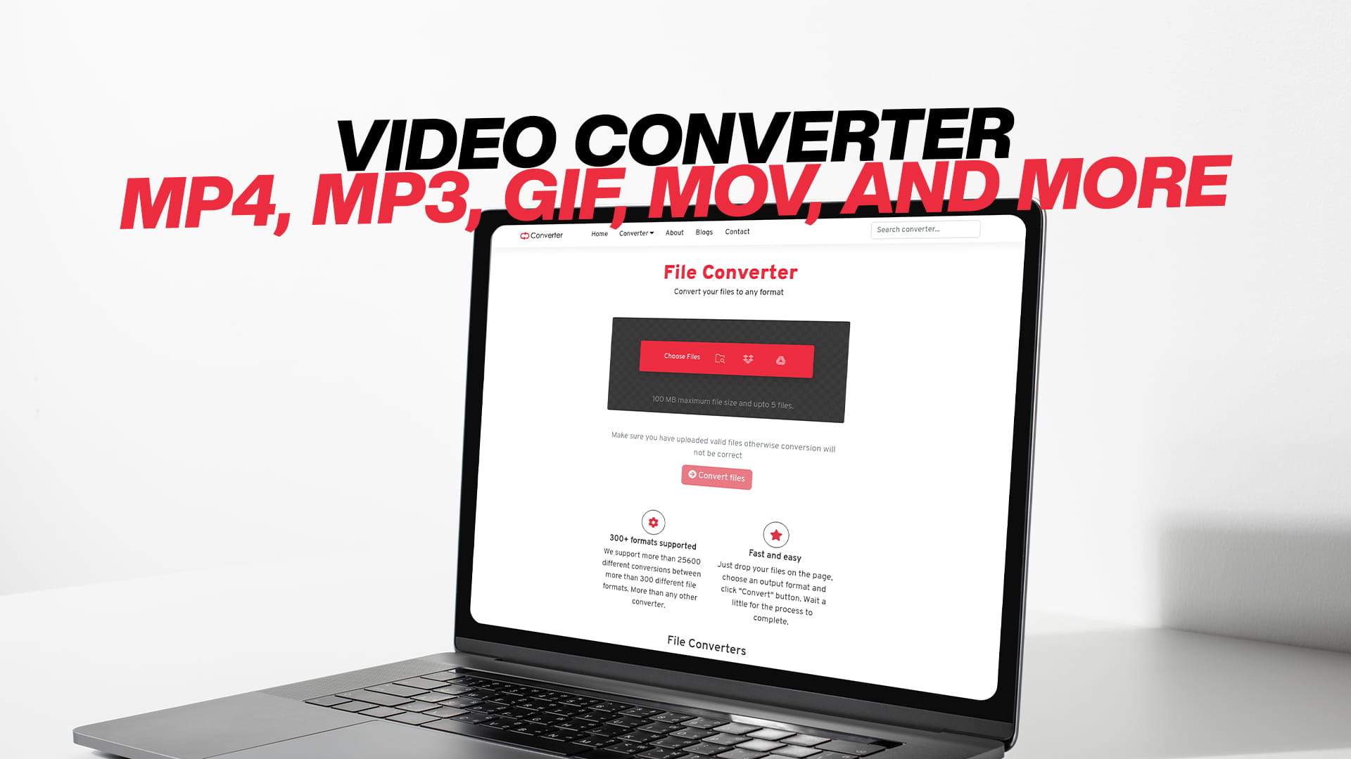 Video Converter: MP4, MP3, GIF, MOV, and More