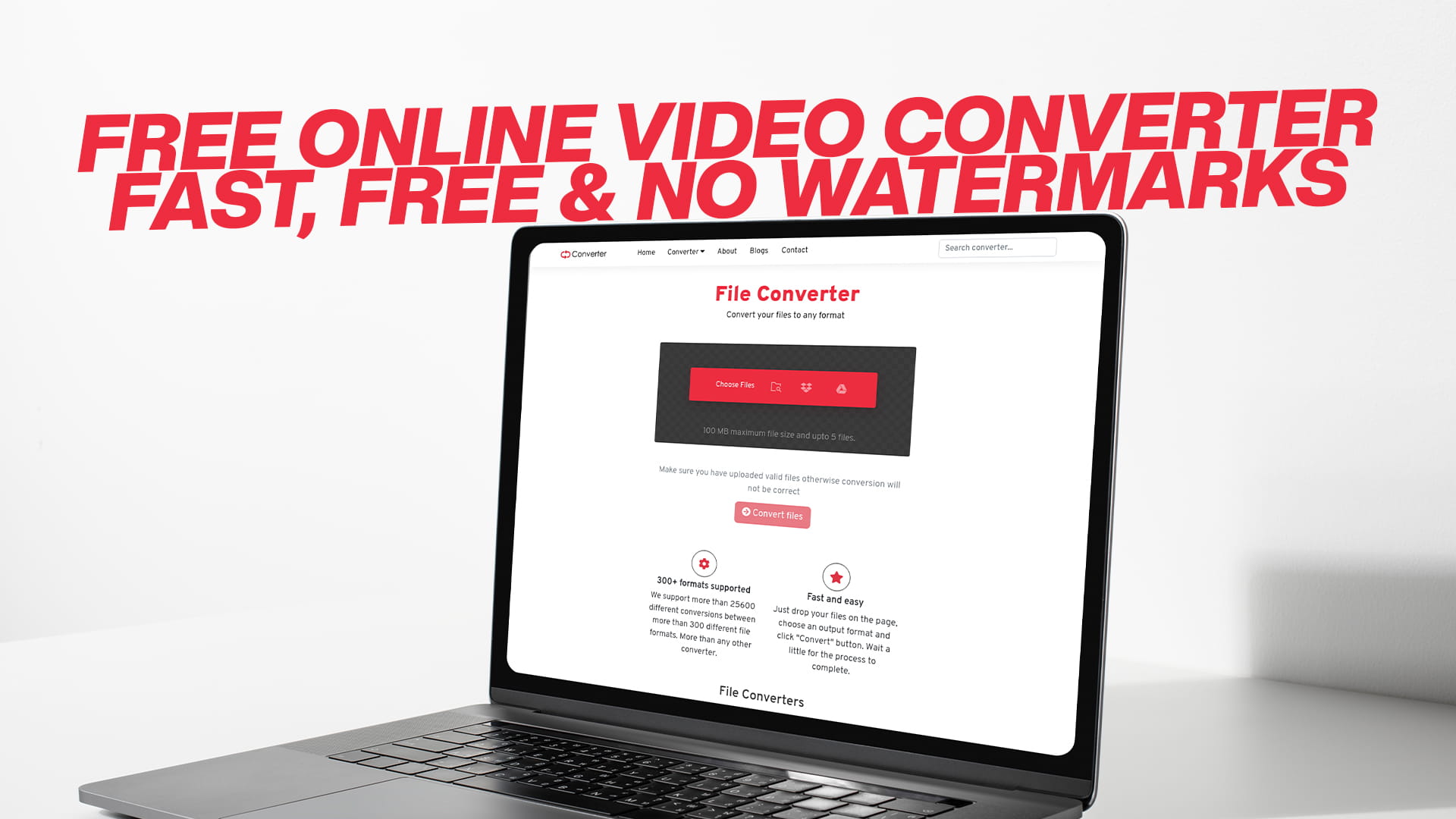 Free Online Video Converter – Fast, Free & No Watermarks