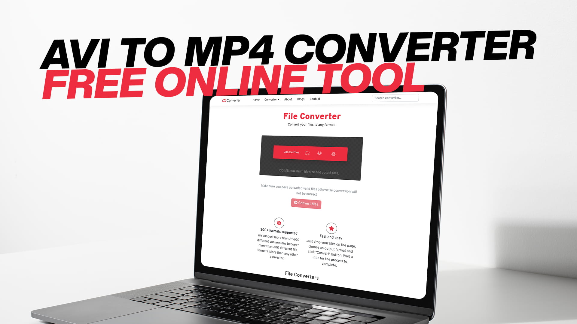AVI to MP4 Converter — Free Online Tool
