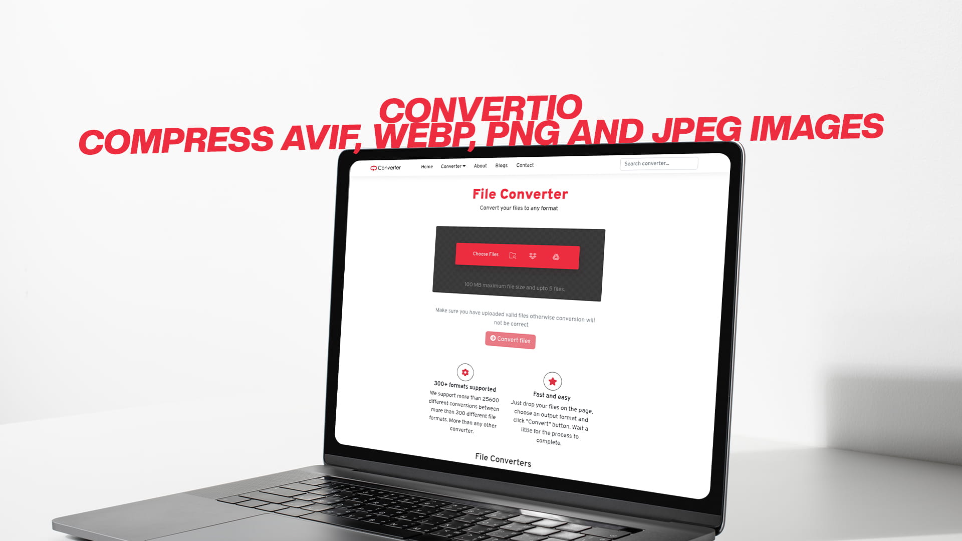 Convertio | Compress AVIF, WebP, PNG, and JPEG images