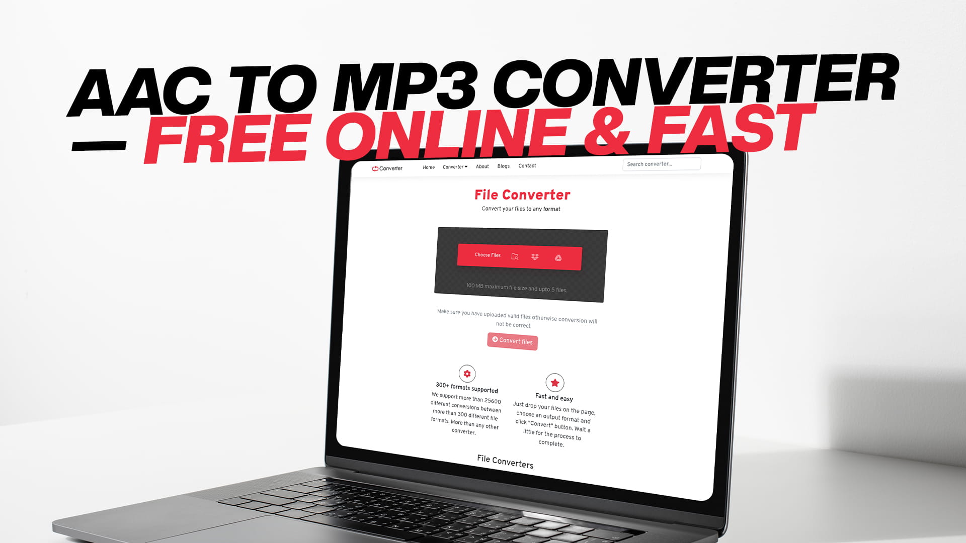 AAC to MP3 Converter — Free Online & Fast