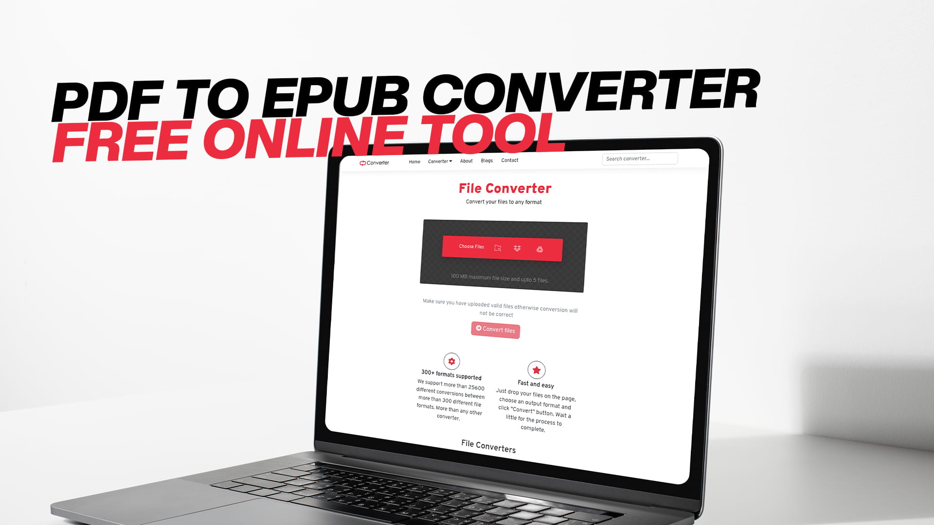 PDF to EPUB Converter — Free Online Tool