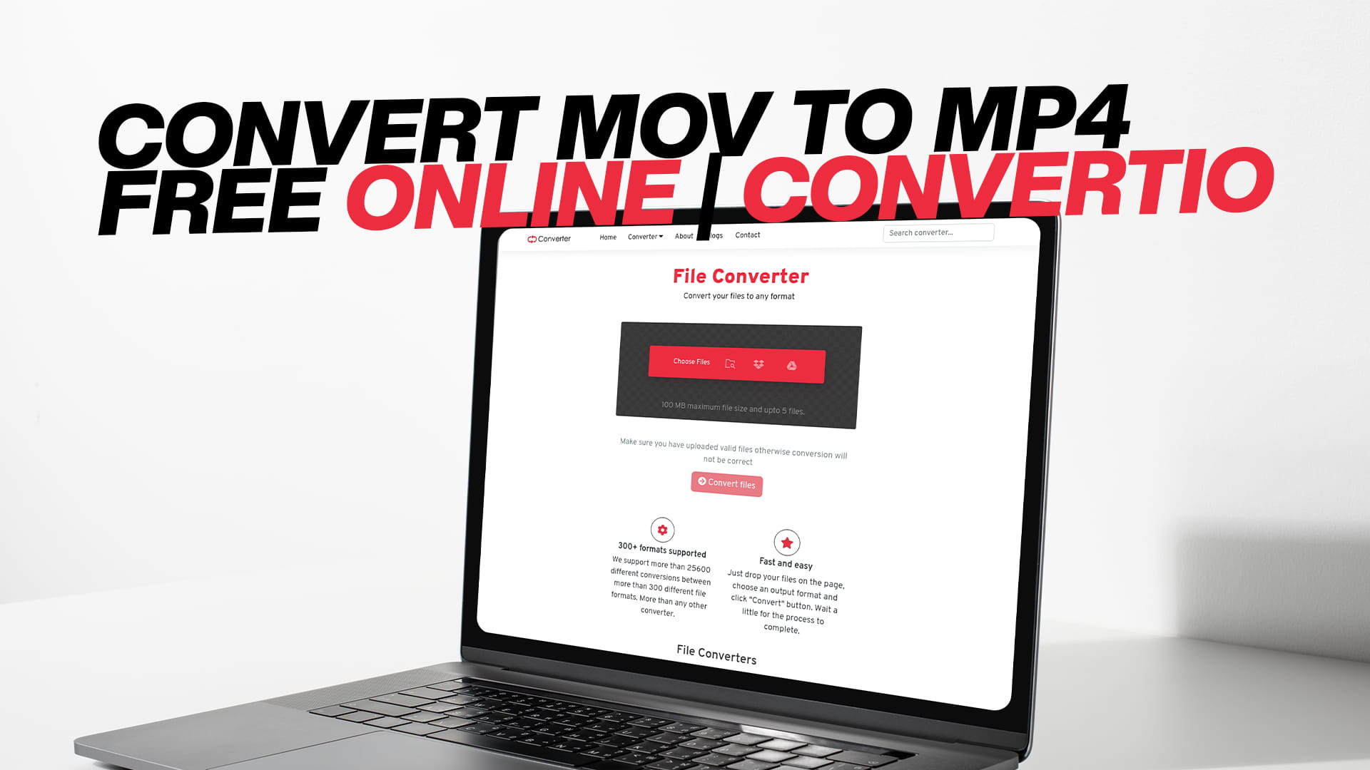Convert MOV to MP4 Free Online | Convertio