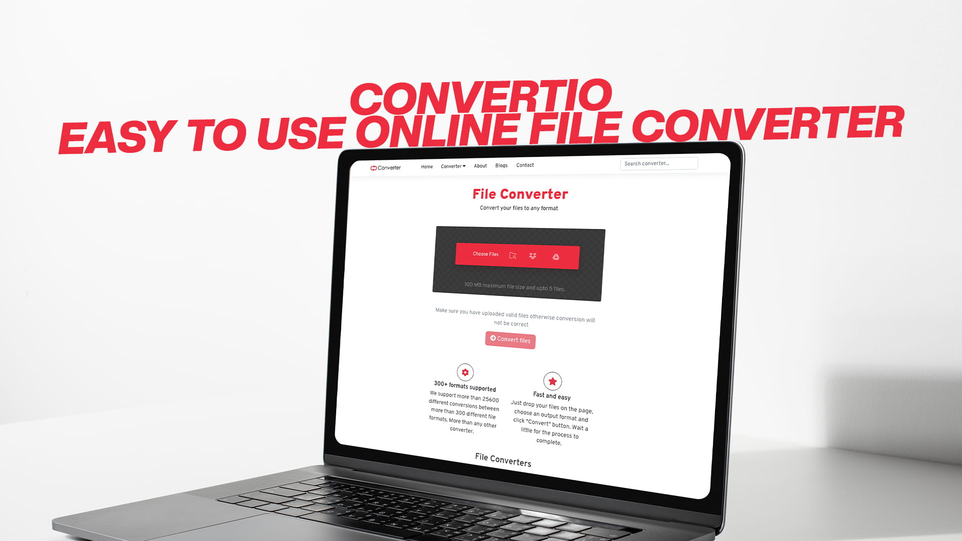 Convertio: Easy to Use Online File Converter