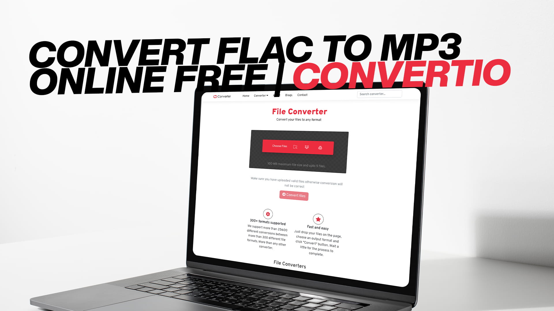 Convert FLAC to MP3 Online Free | Convertio