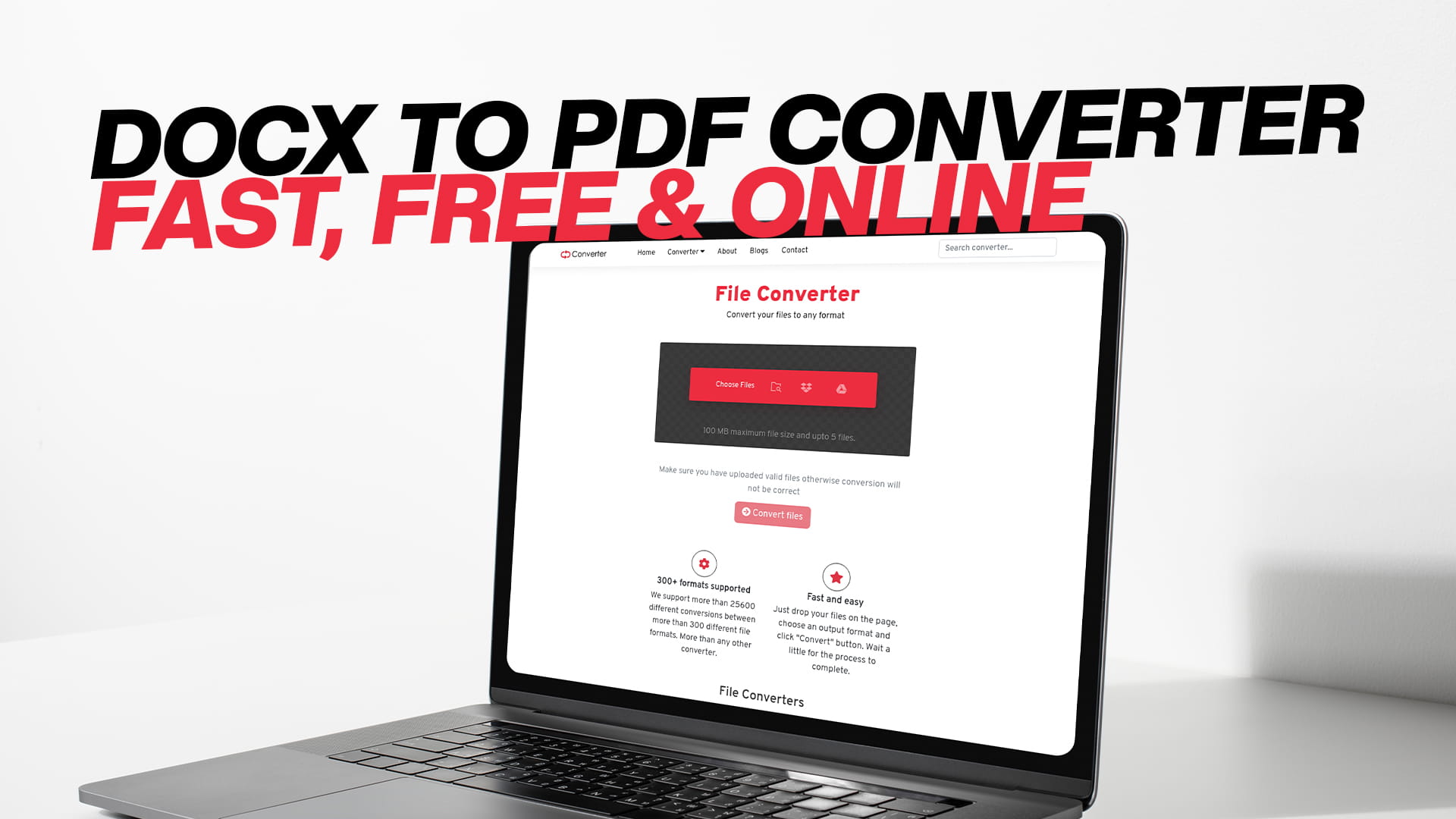 DOCX to PDF Converter — Fast, Free & Online